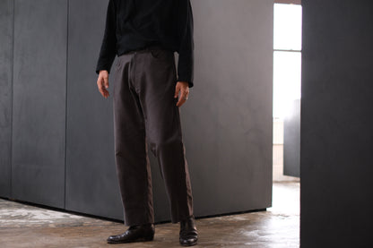nonnotte / 5 Pockets Trousers / N-25A-075 / Licorice