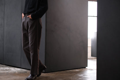 nonnotte / 5 Pockets Trousers / N-25A-075 / Licorice