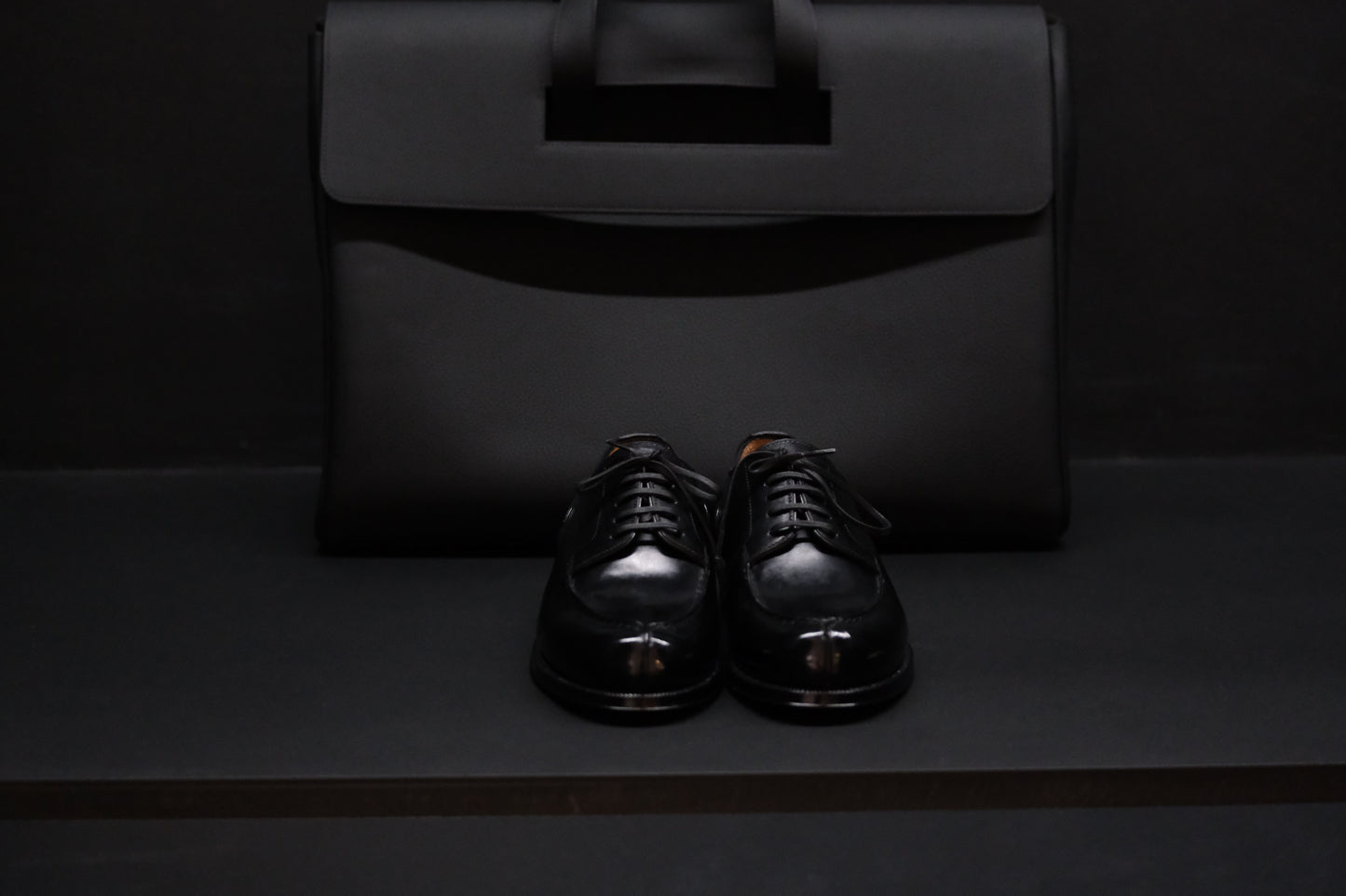 Le Yucca's  × HARK KYOTO / Y37724  /  BALL BOX CALF  BLACK