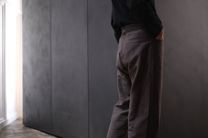 nonnotte / 5 Pockets Trousers / N-25A-075 / Licorice
