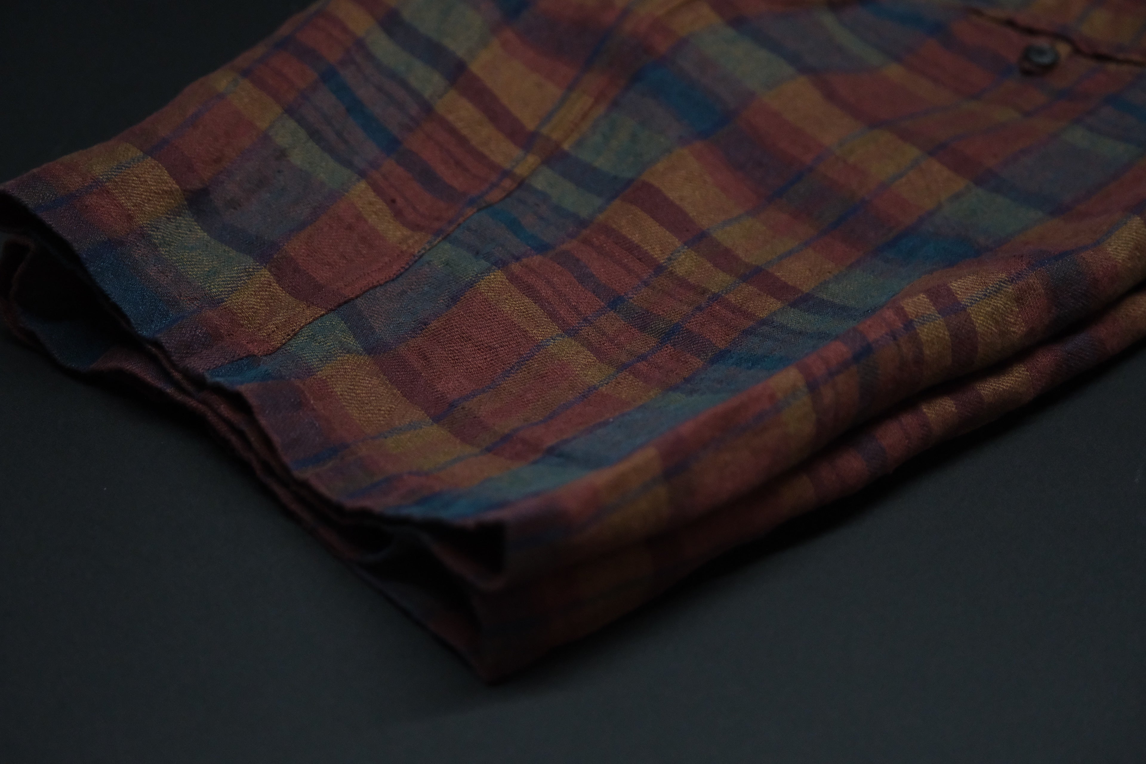HEUGN / TROUSER103 / MADRAS TIM SHORTS – Lister