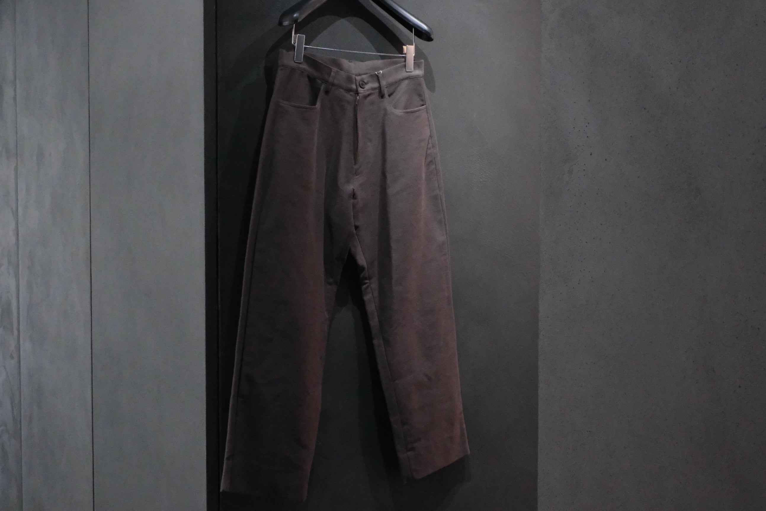 nonnotte / 5 Pockets Trousers / N-25A-075 / Licorice – Lister