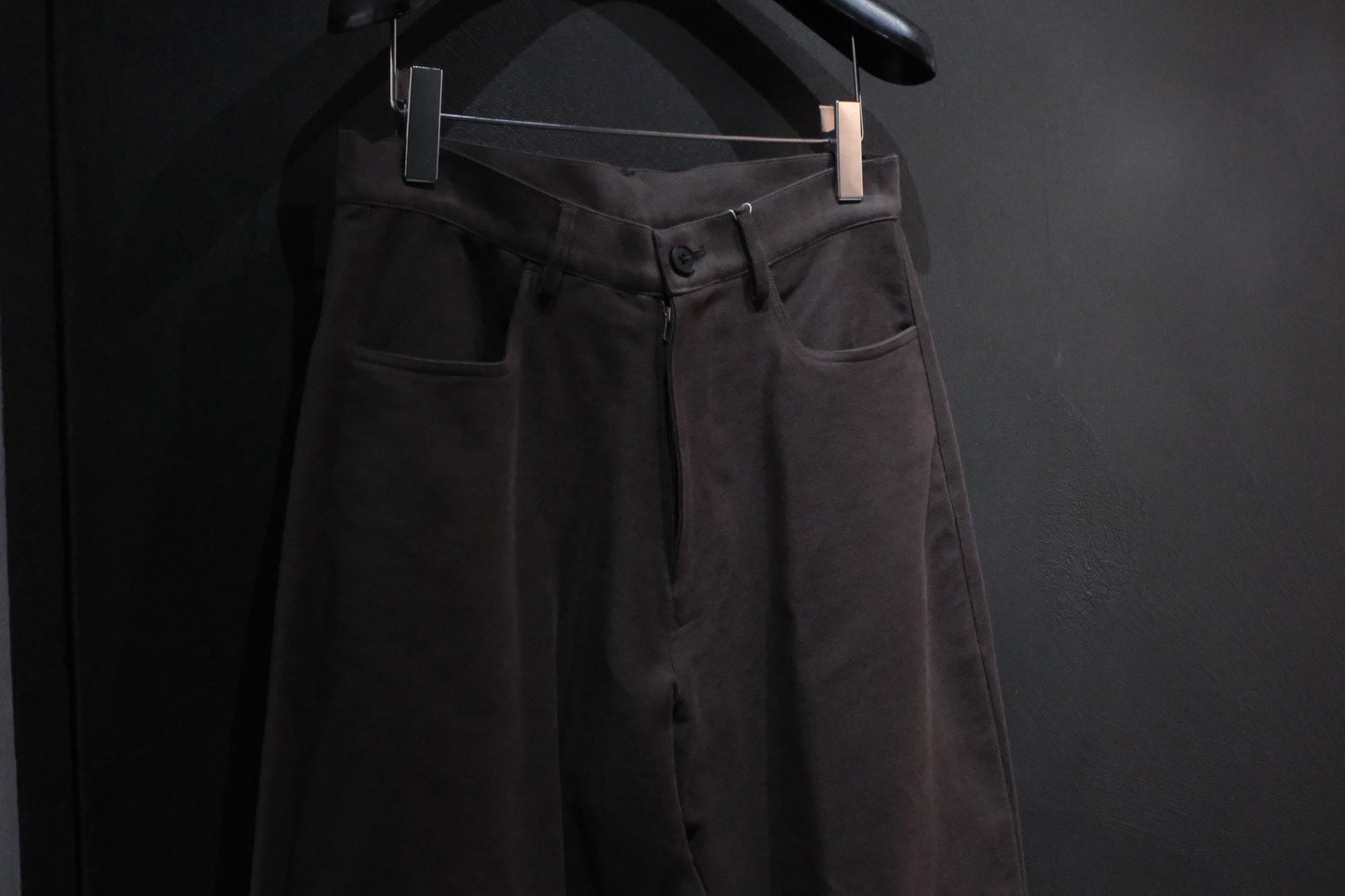 nonnotte / 5 Pockets Trousers / N-25A-075 / Licorice