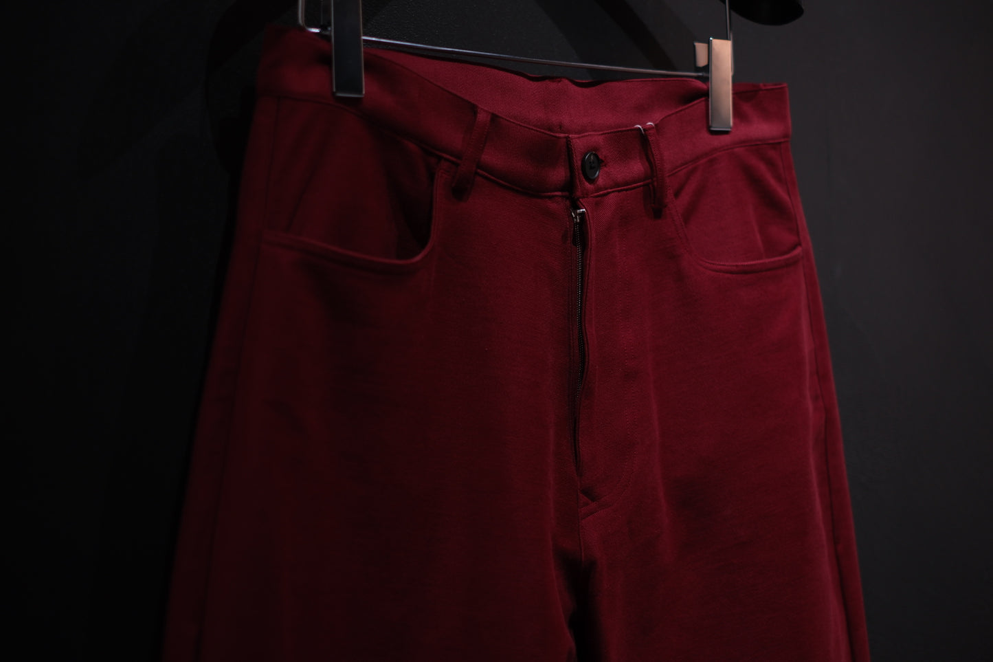nonnotte / 5 Pockets Trousers / N-25A-075 / Pomegranate