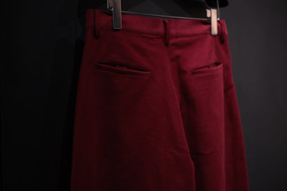 nonnotte / 5 Pockets Trousers / N-25A-075 / Pomegranate