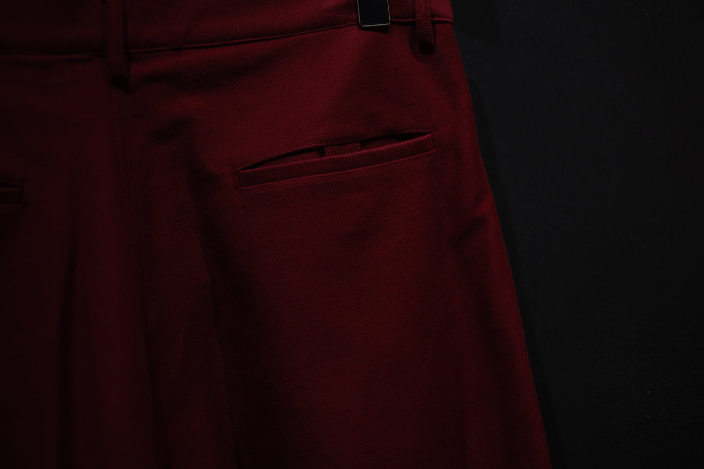 nonnotte / 5 Pockets Trousers / N-25A-075 / Pomegranate