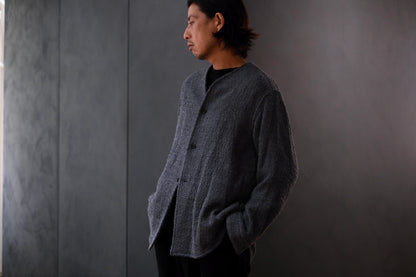nonnotte / No Collar Shirts Jacket / N-25A-023