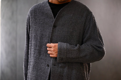 nonnotte / No Collar Shirts Jacket / N-25A-023