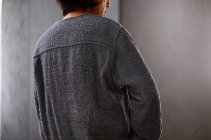 nonnotte / No Collar Shirts Jacket / N-25A-023