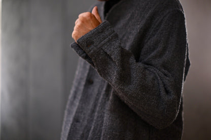 nonnotte / No Collar Shirts Jacket / N-25A-023