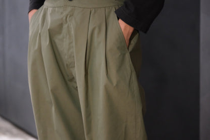 POSTELEGANT/ High Count Cotton Trousers