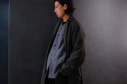 nonnotte / No Collar Shirts Jacket / N-25A-023
