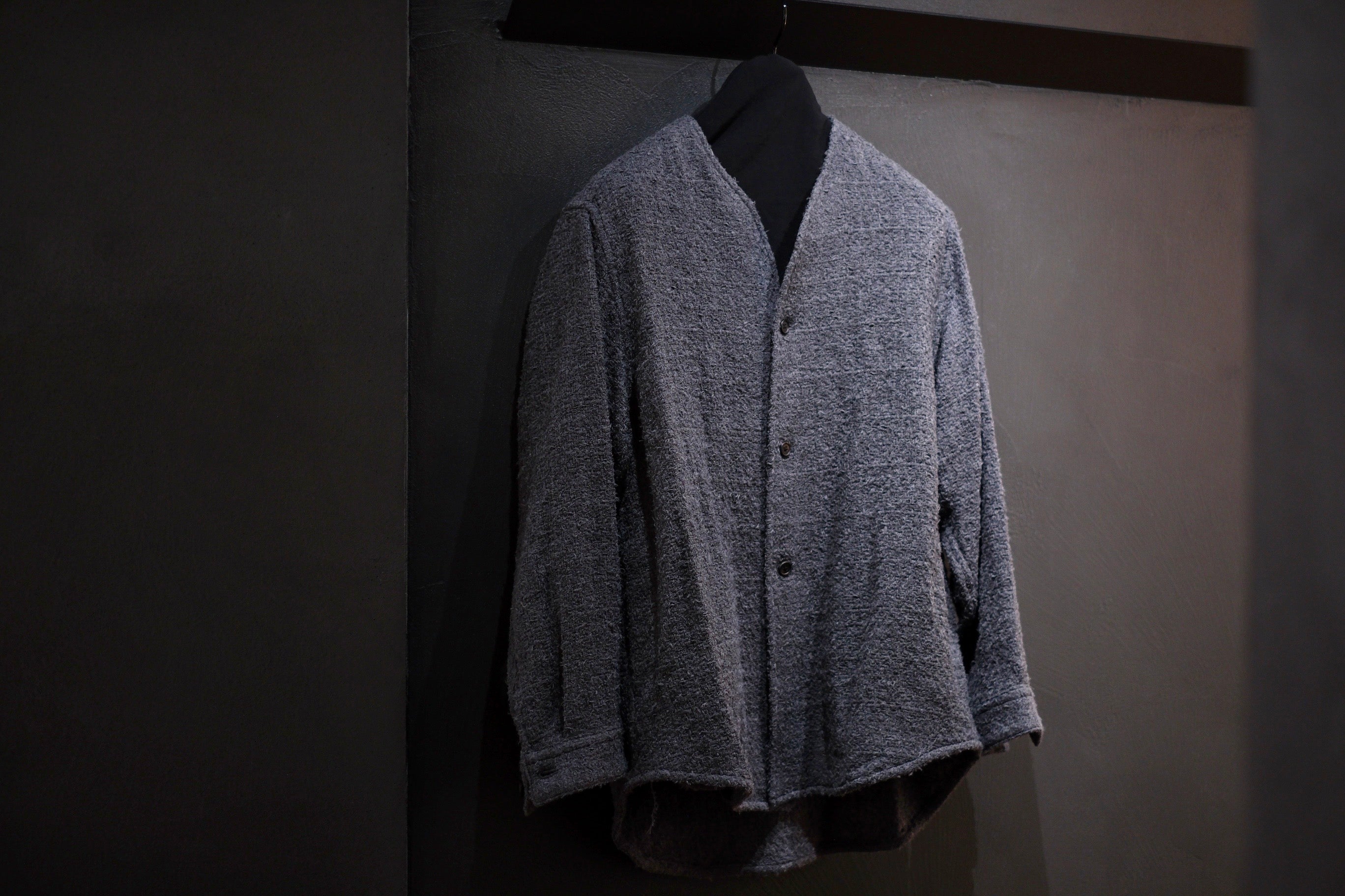 nonnotte / No Collar Shirts Jacket / N-25A-023 – Lister