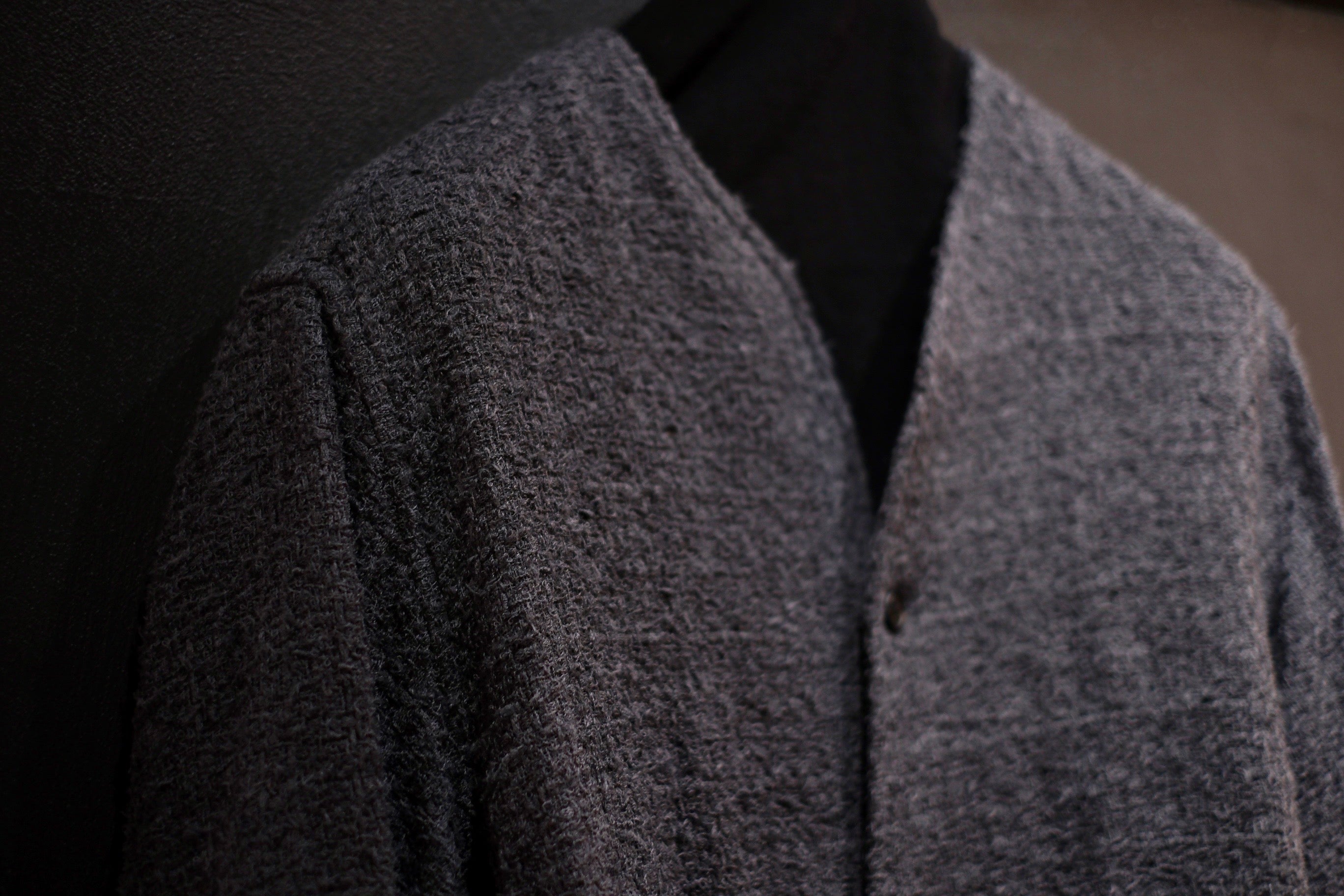 nonnotte / No Collar Shirts Jacket / N-25A-023 – Lister