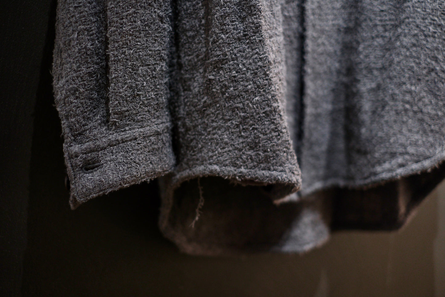 nonnotte / No Collar Shirts Jacket / N-25A-023