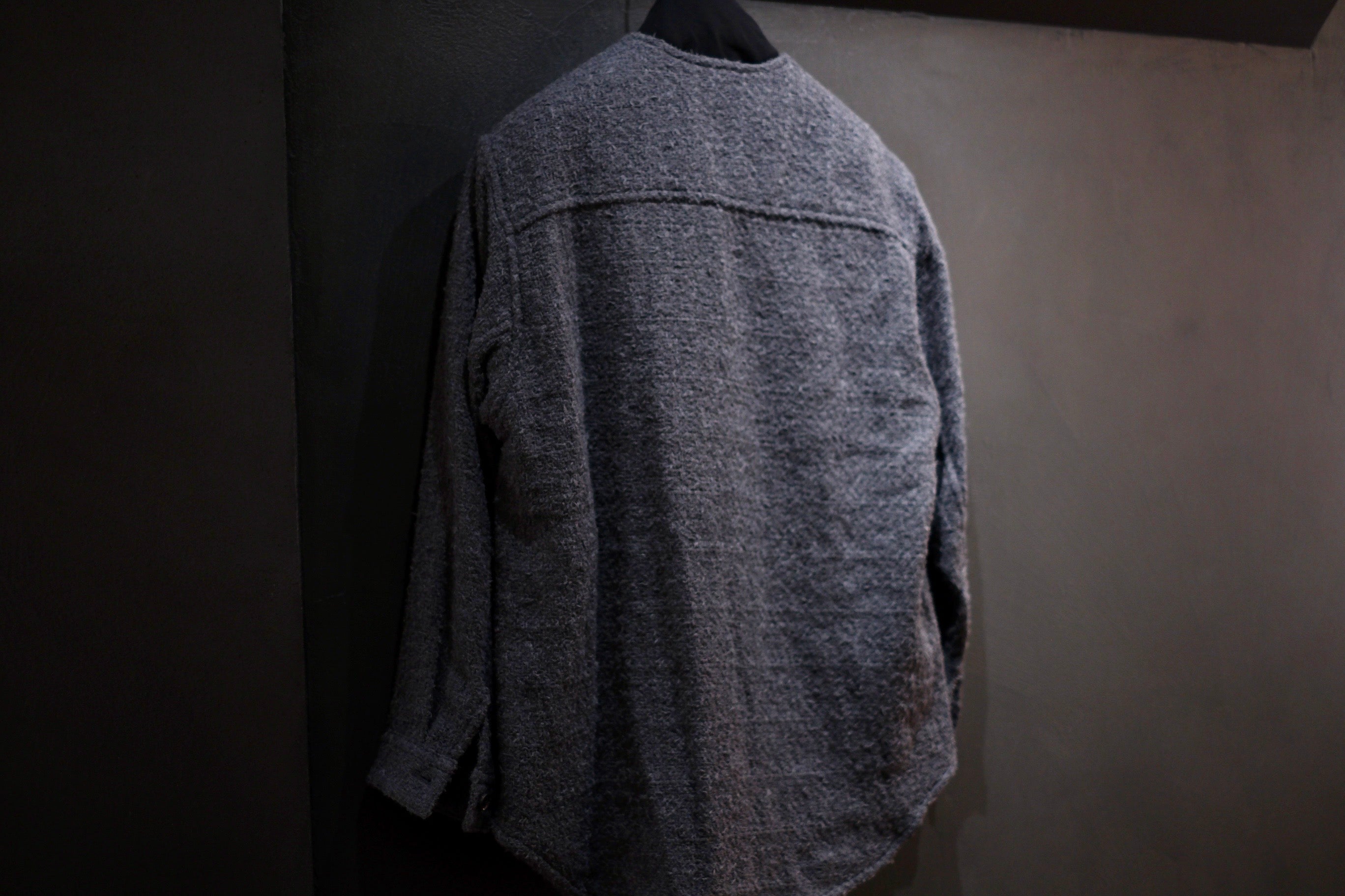 ジャケット・アウター nonnotte / No Collar Shirts Jacket nonnotte / No Collar Shirts Jacket / N-25A-023 – Lister