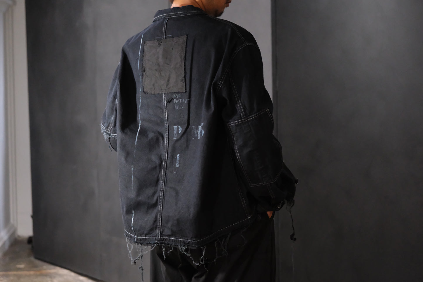 APPLIED ART FORMS/Modified Denim Work Shirt