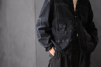 APPLIED ART FORMS/Modified Denim Work Shirt