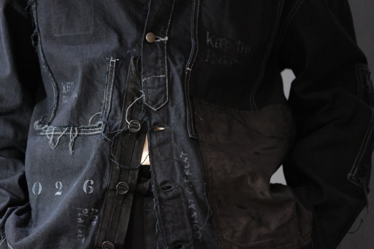 APPLIED ART FORMS/Modified Denim Work Shirt