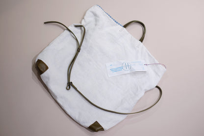 Chez VIDALENC × Marlène Coudeville   /  BAG GIPSY XL /  ANCIENT LINEN NATURAL