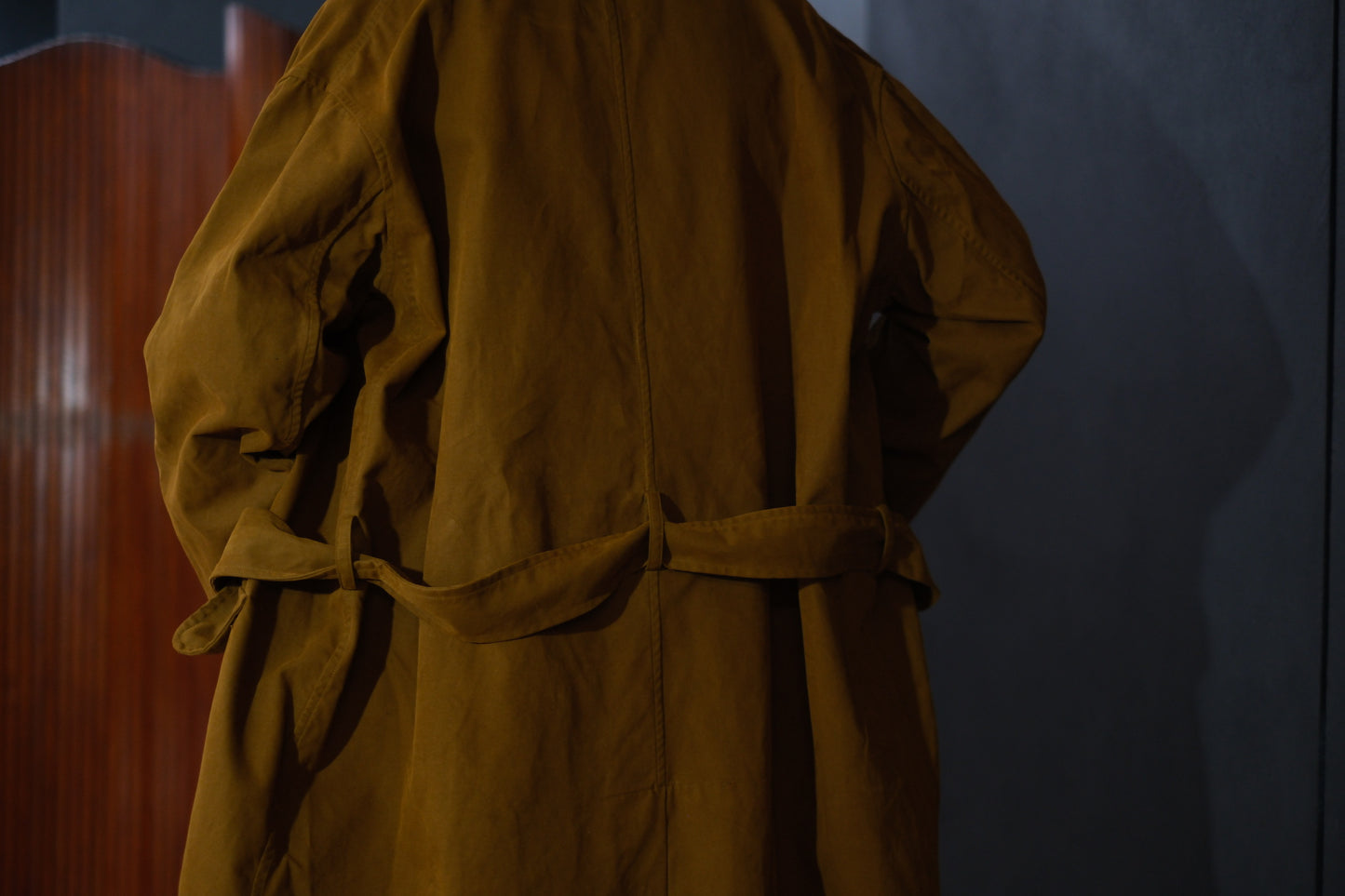 Chez Vidalenc / COAT MAC / COTTON ATA / MUSTARD