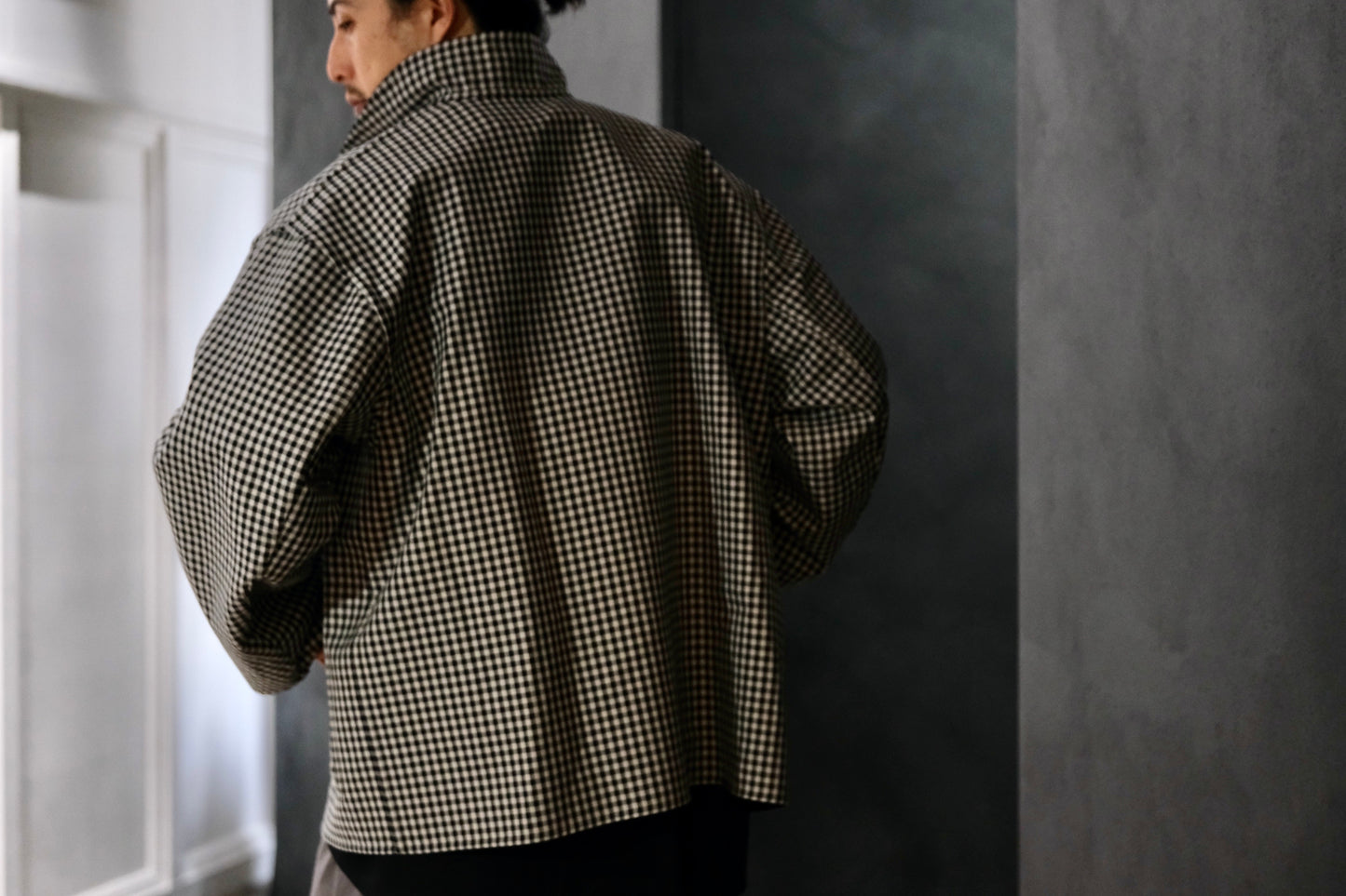 POSTELEGANT/ Cotton Rever Blouson