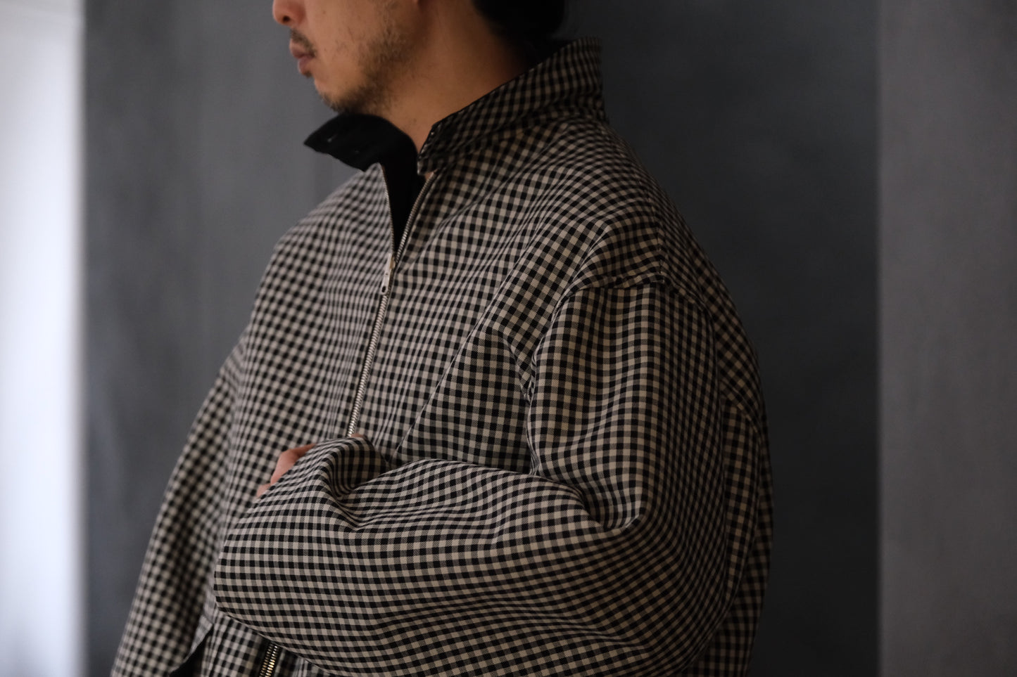 POSTELEGANT/ Cotton Rever Blouson