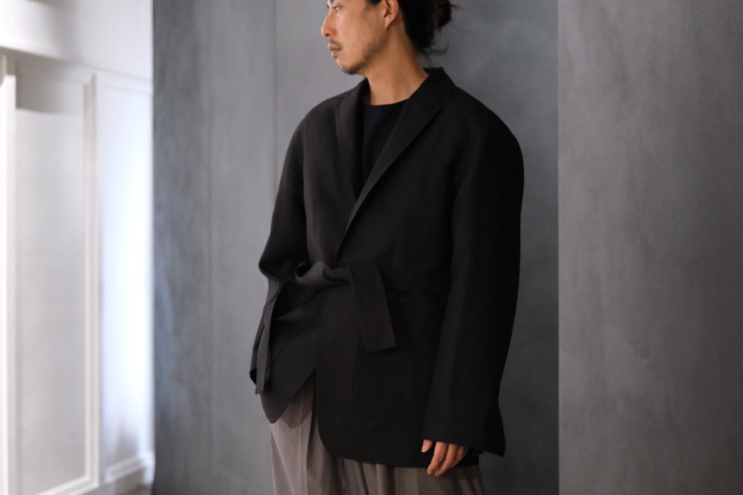 POSTELEGANT/ Washi Paper Rever Jacket