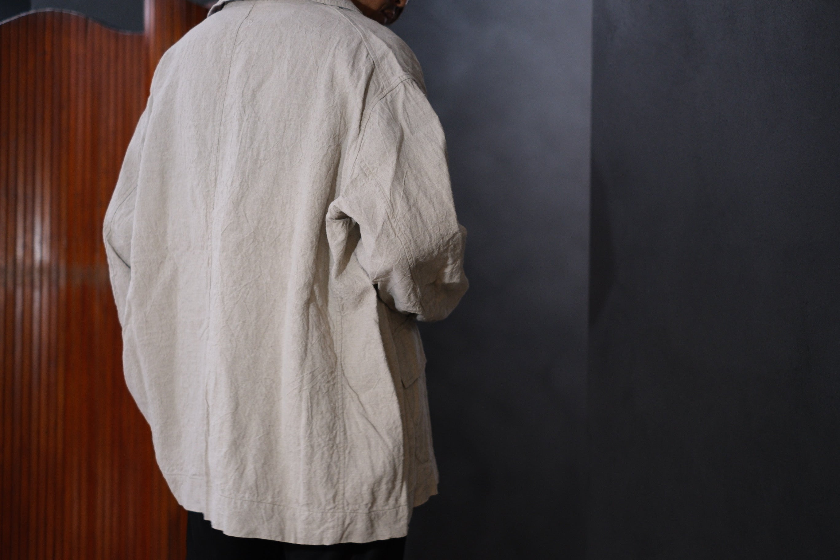 Chez VIDALENC / JACKET MONGOLUX / ANCIENT LINEN – Lister