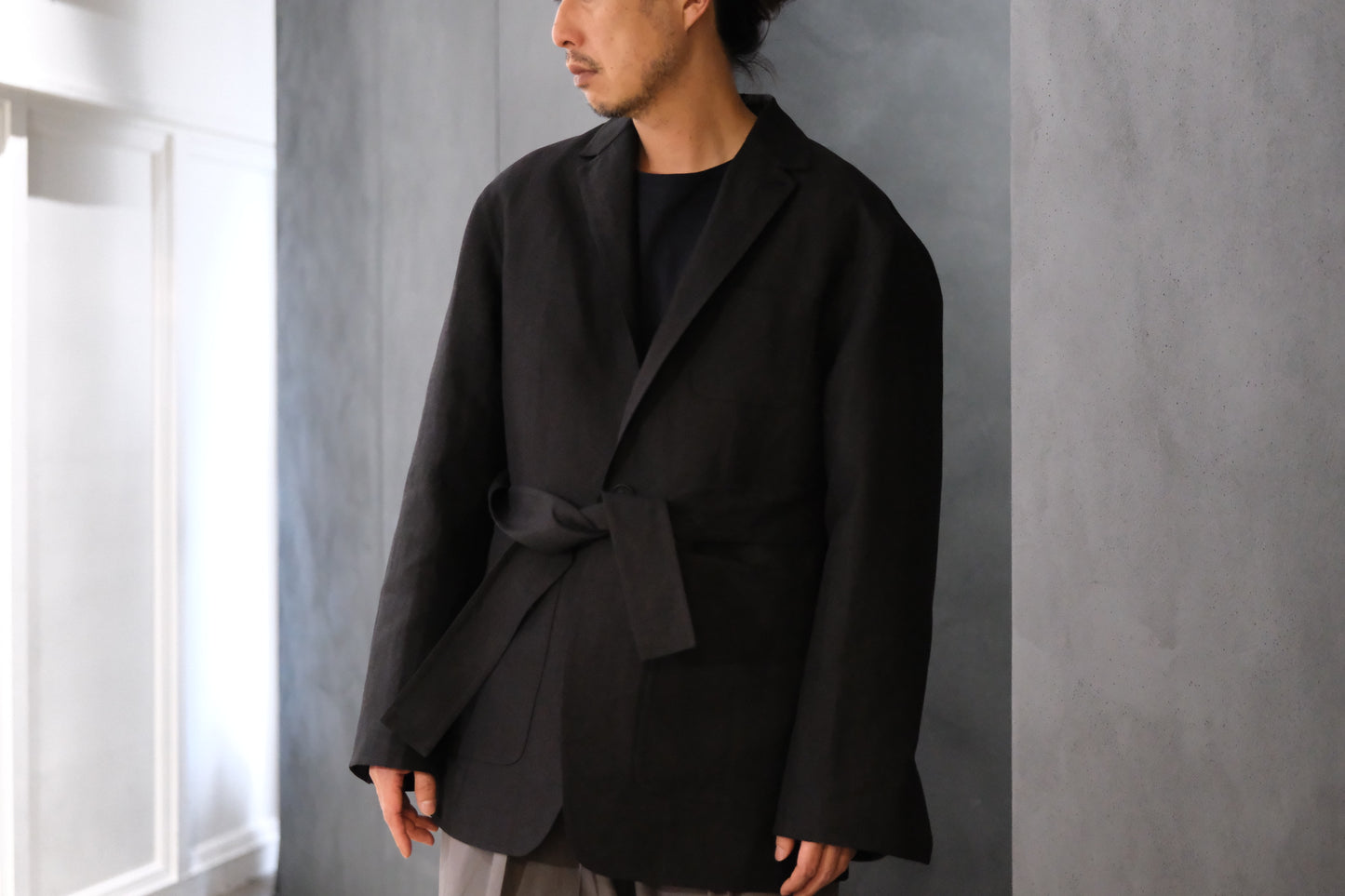 POSTELEGANT/ Washi Paper Rever Jacket