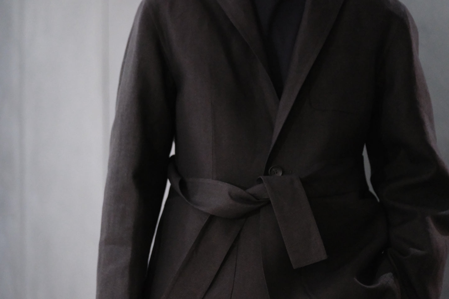 POSTELEGANT/ Washi Paper Rever Jacket