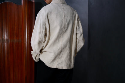 Chez VIDALENC  /  JACKET KUB /  ANTIC LINEN