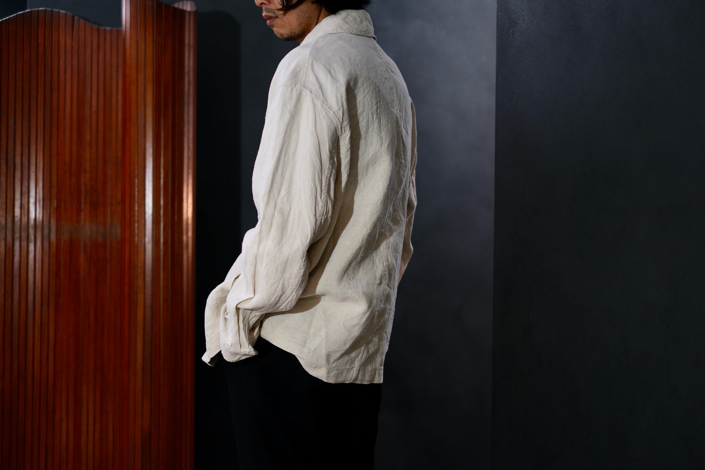 Chez VIDALENC  /  JACKET KUB /  ANTIC LINEN