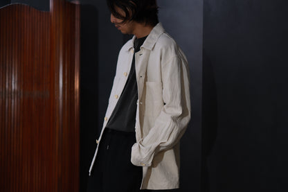 Chez VIDALENC  /  JACKET KUB /  ANTIC LINEN