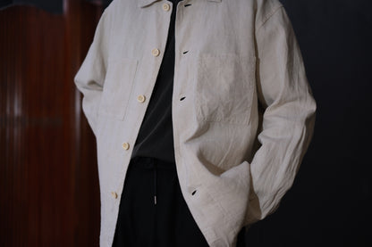 Chez VIDALENC  /  JACKET KUB /  ANTIC LINEN