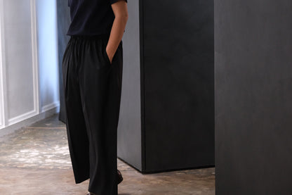 POSTELEGANT/ Wool Extra Wide Trousers