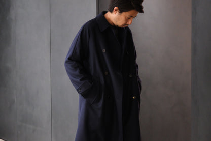 COHÉRENCE / Mod.FOUFOU Ⅱ/MELTON JERSEY / D.BLUE.