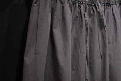 POSTELEGANT/ High Count Cotton Extra Wide Trousers