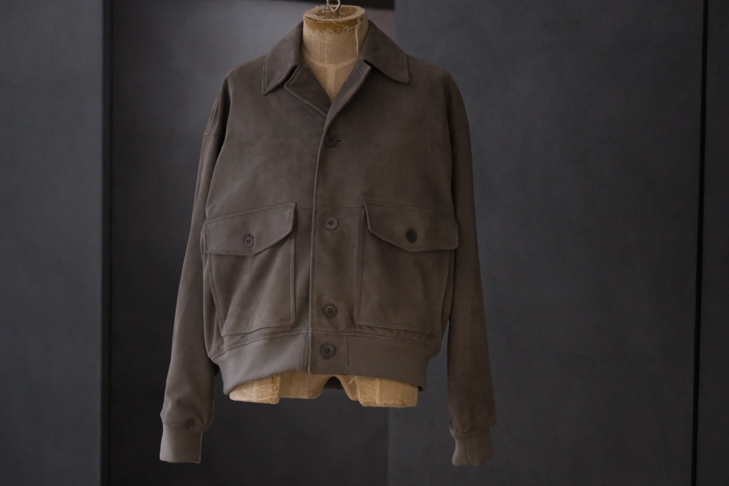 ANTOS/SUEDE BLOUSON