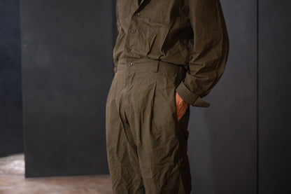 Chez Vidalenc/ JUMPY MEN  /COTTON SAILOR /KHAKI BROWN