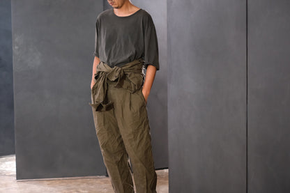Chez Vidalenc/ JUMPY MEN  /COTTON SAILOR /KHAKI BROWN