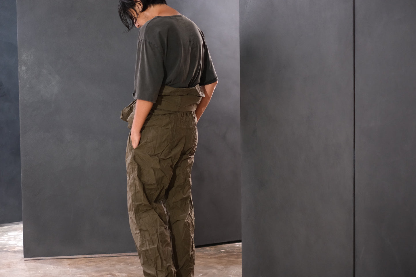 Chez Vidalenc/ JUMPY MEN  /COTTON SAILOR /KHAKI BROWN