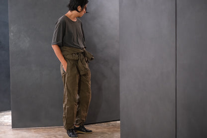 Chez Vidalenc/ JUMPY MEN  /COTTON SAILOR /KHAKI BROWN