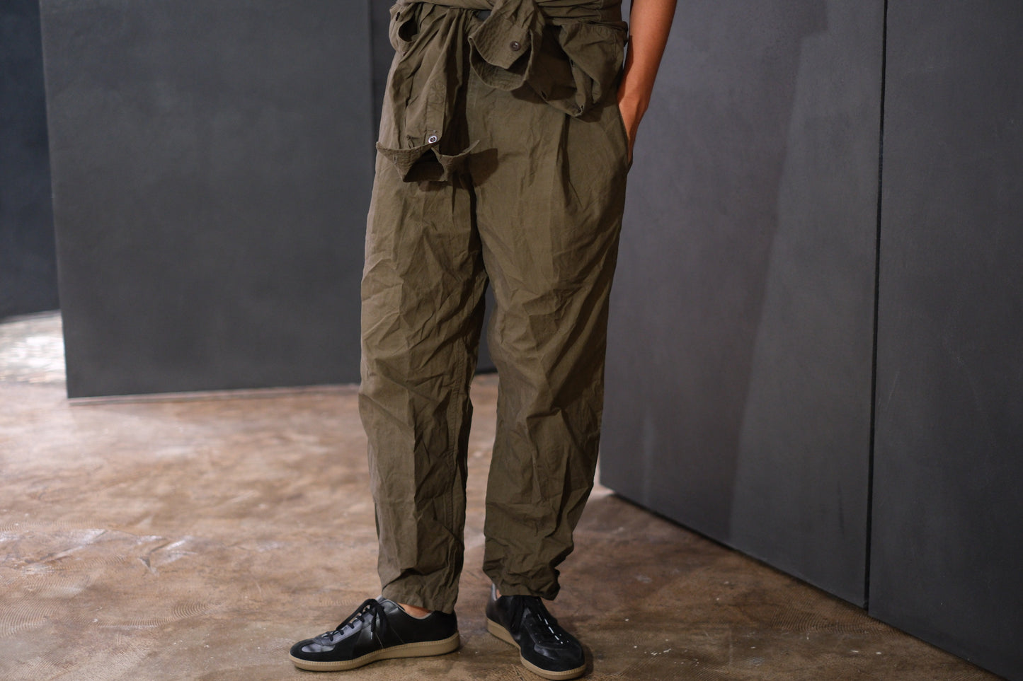 Chez Vidalenc/ JUMPY MEN  /COTTON SAILOR /KHAKI BROWN