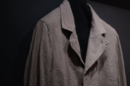 Chez Vidalenc  / Jacket P3  /  Wool Boiled Beige