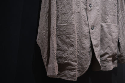 Chez Vidalenc  / Jacket P3  /  Wool Boiled Beige