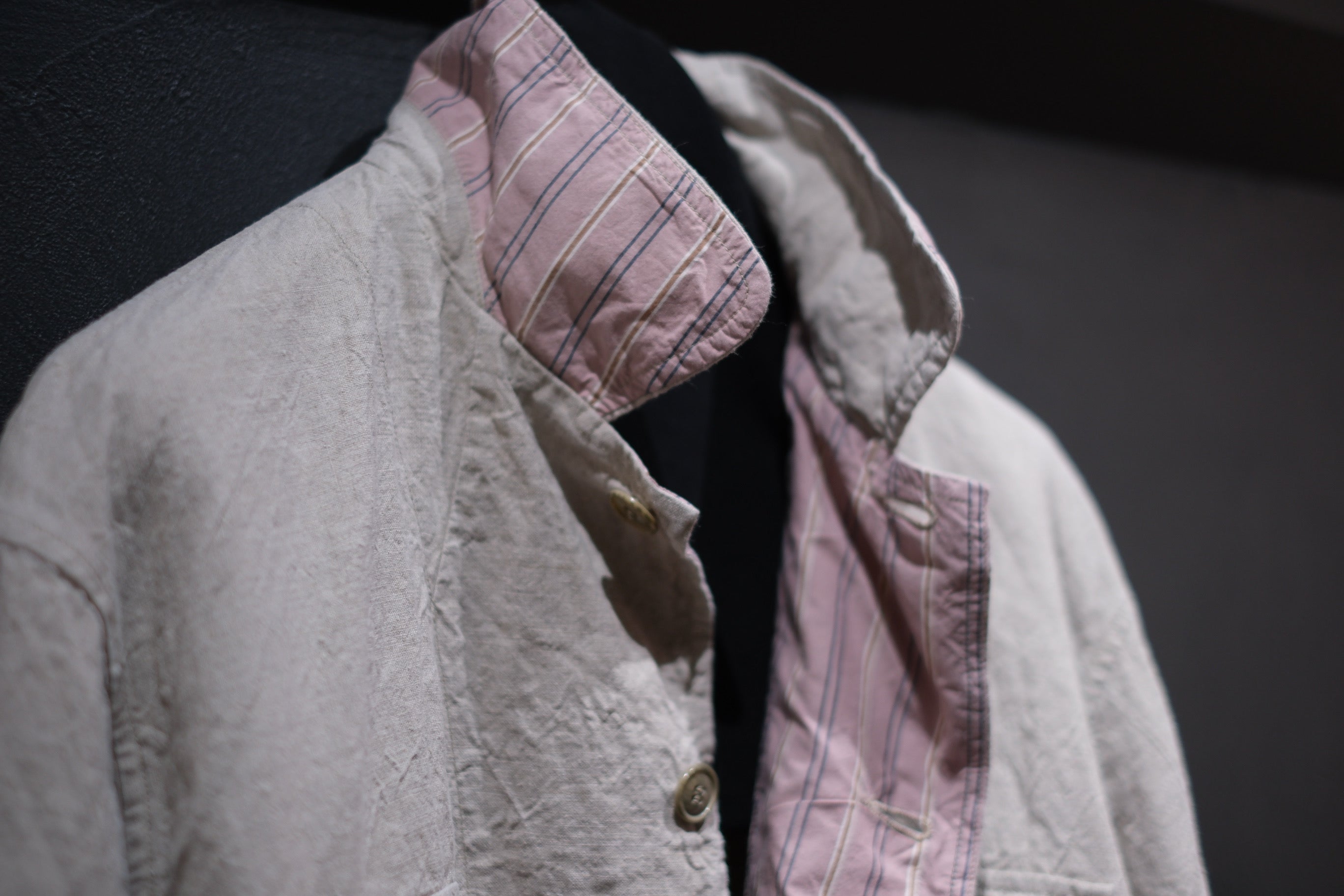 Chez VIDALENC / JACKET MONGOLUX / ANCIENT LINEN – Lister