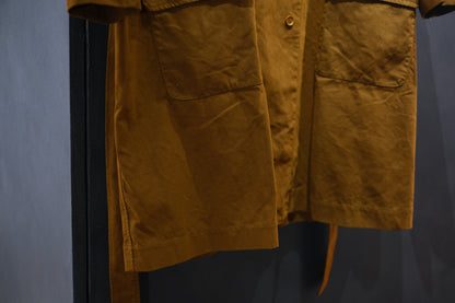 Chez Vidalenc / COAT MAC / COTTON ATA / MUSTARD