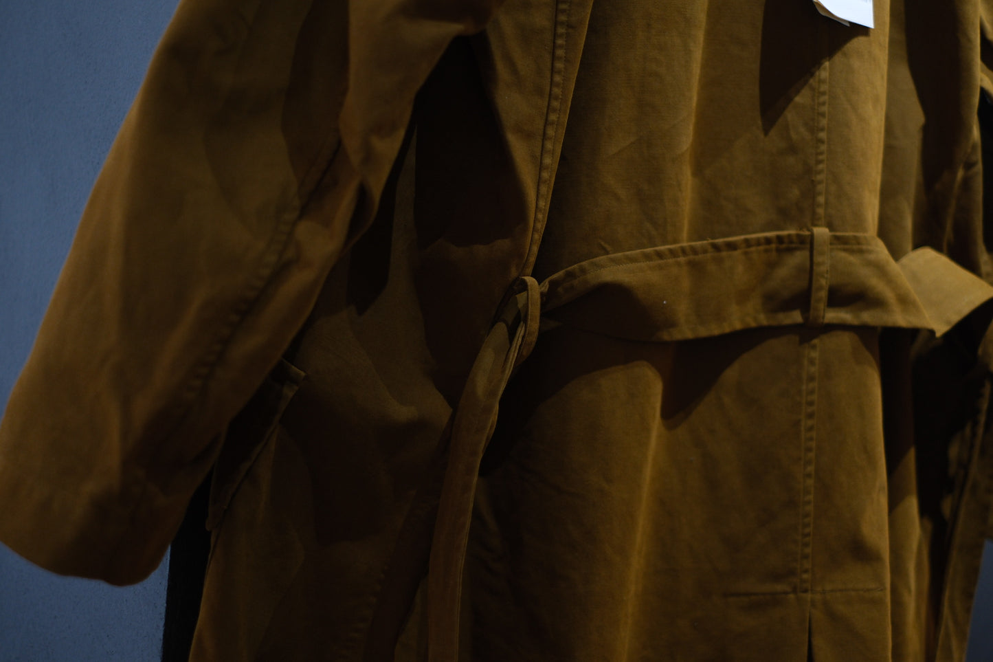 Chez Vidalenc / COAT MAC / COTTON ATA / MUSTARD