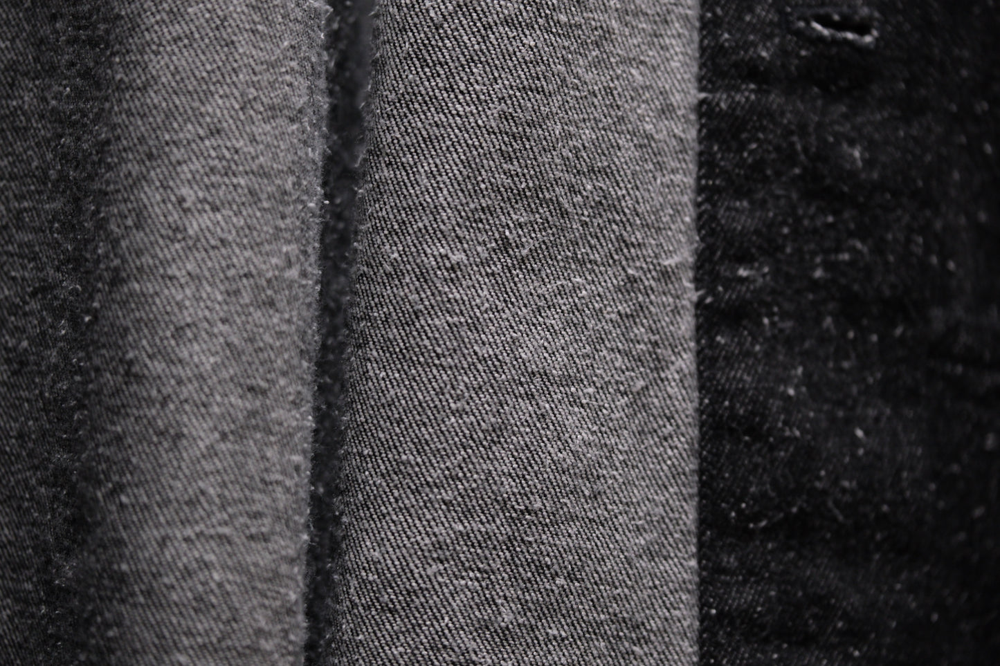 SANMONT　/  26s_SWA0105  Cotton Silk Work Jacket  / Black Indigo